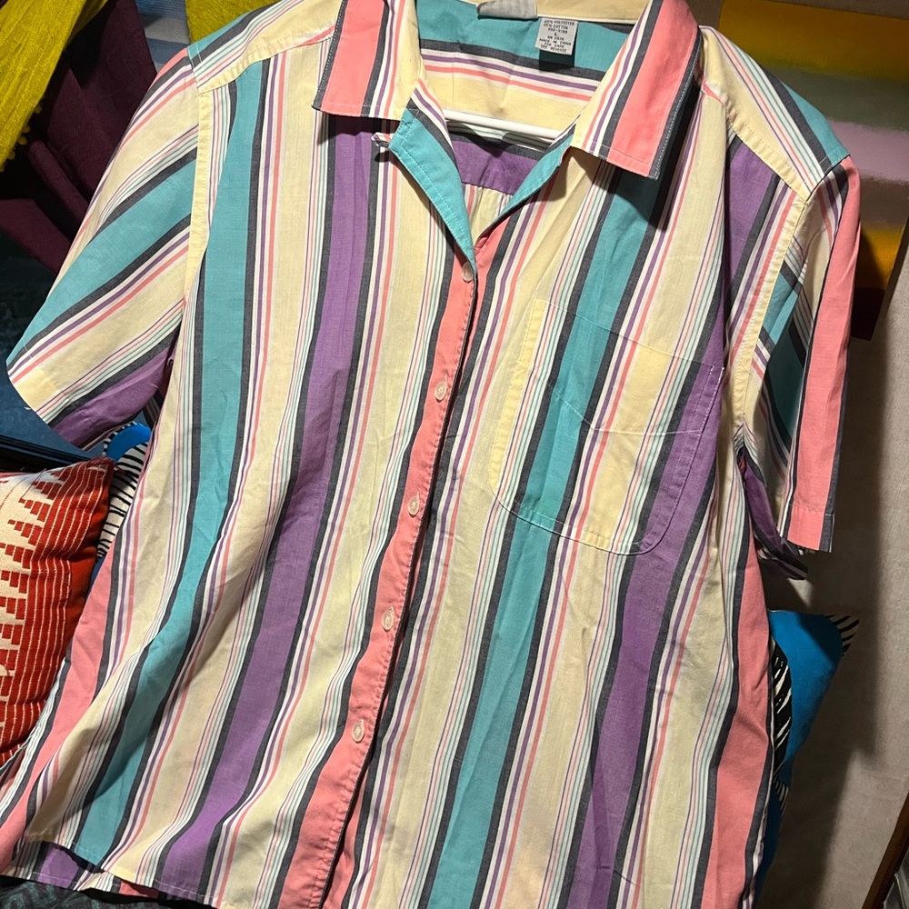 Cabin Creek Retro Button Up Large